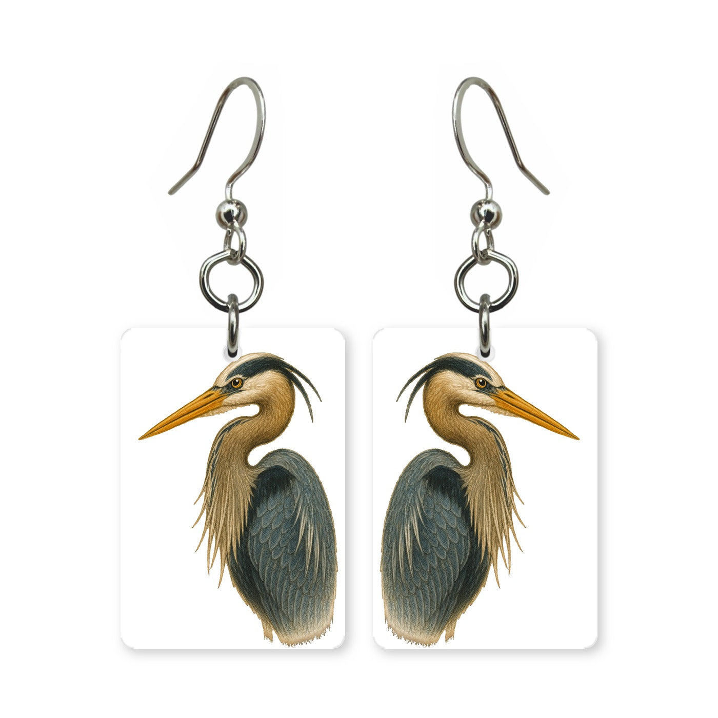 Blue Heron Earrings | FW12B