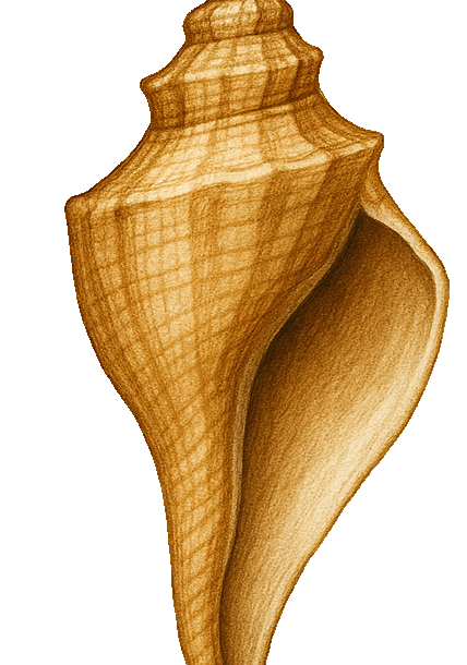 Conch Shell Earrings | FW12C