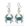 Blue Crab Earrings | FW12F