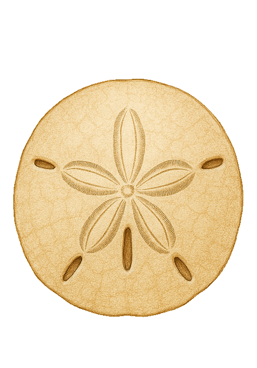 Sand Dollar Earrings | FW12H