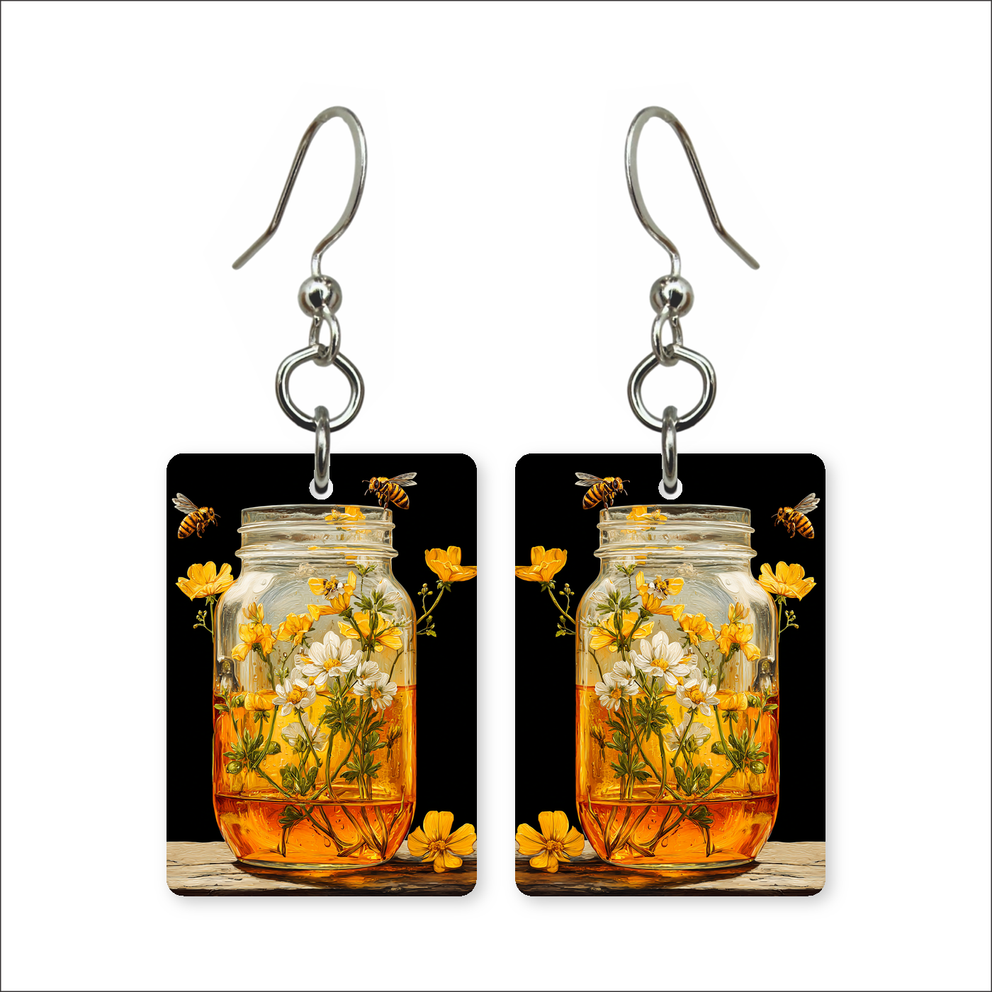 Buttercup Honey Jar Earrings