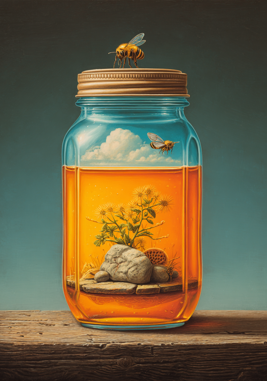 Sky in a Jar Earrings