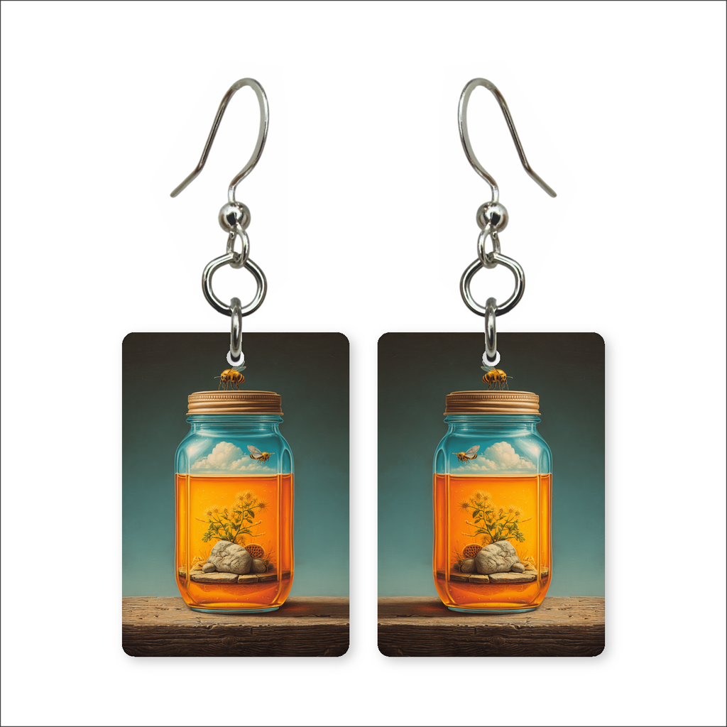 Sky in a Jar Earrings