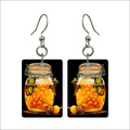 Honeycomb Jar Earrings