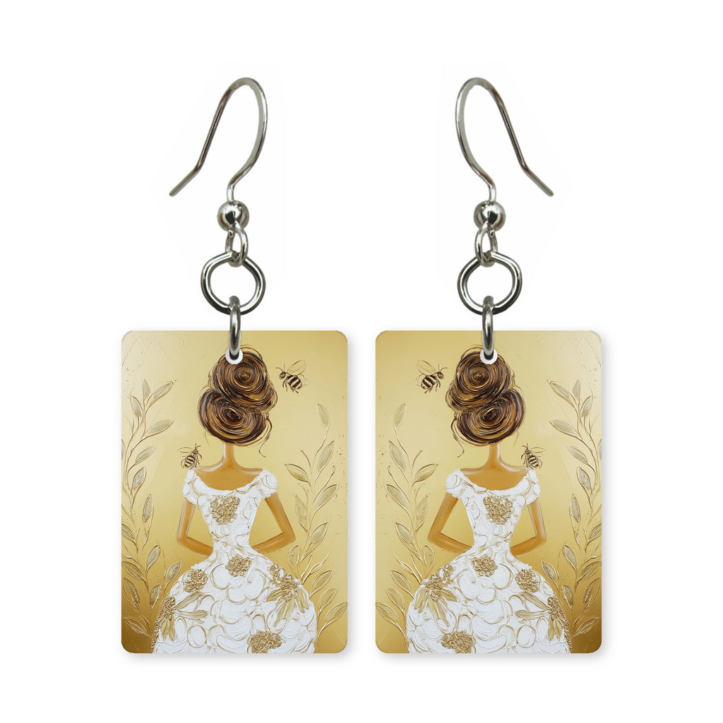 Bee Bride Earrings | FW132B
