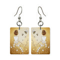 Golden Bee Gown Earrings | FW132G