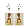 Gilded Bee Gown Earrings | FW132I