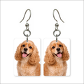 Golden Cocker Spaniel Earrings