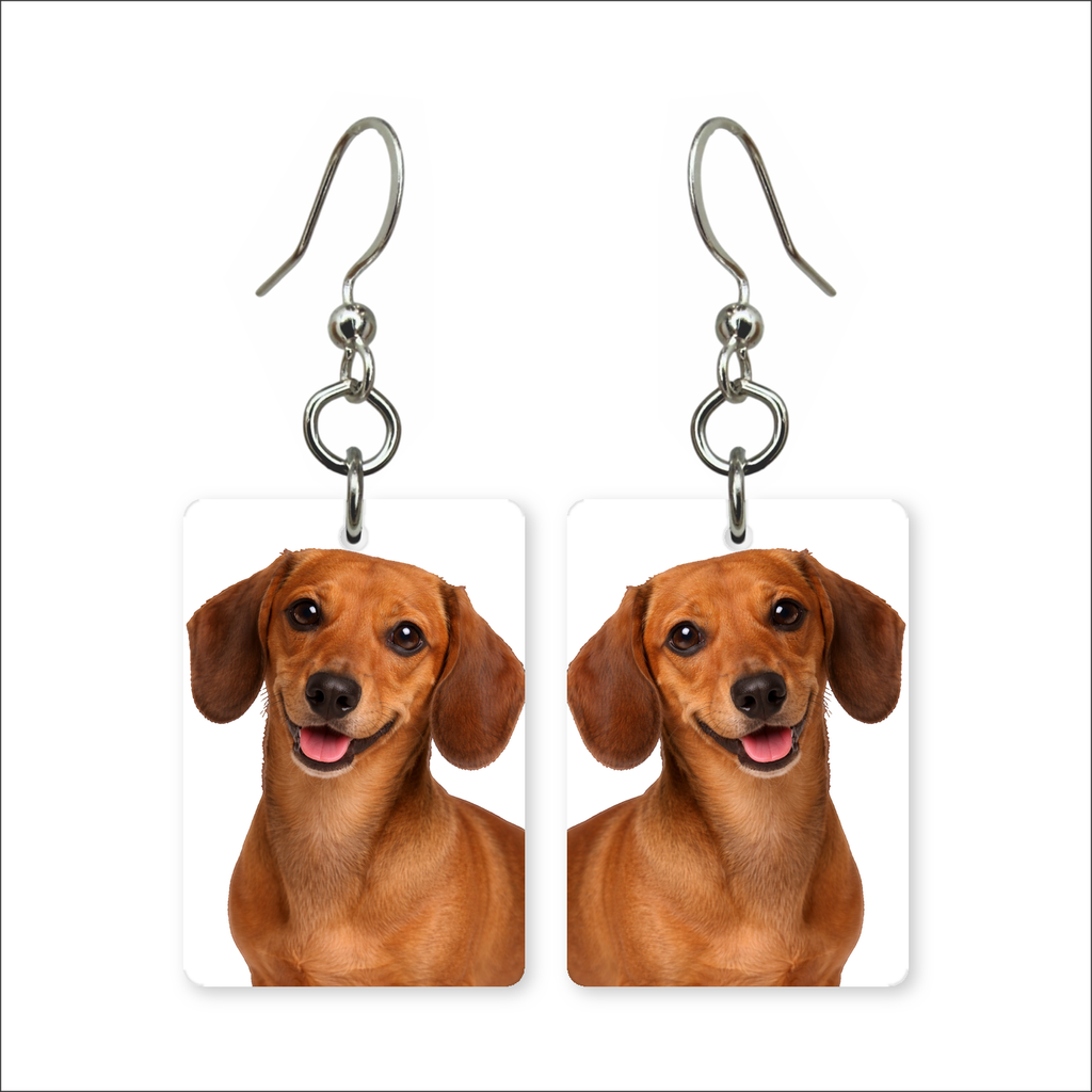 Smooth Dachshund Earrings