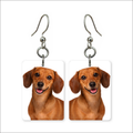 Smooth Dachshund Earrings