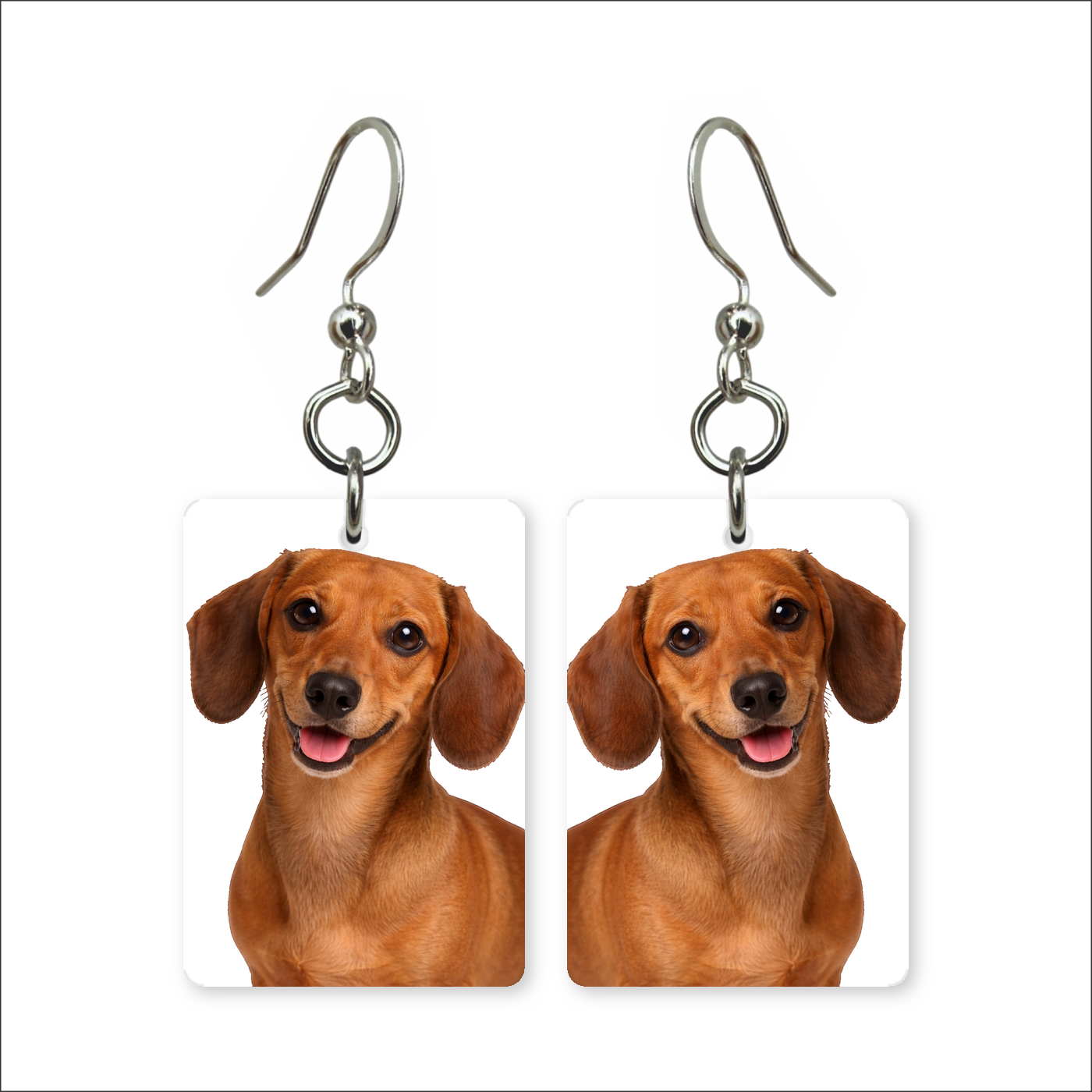 Smooth Dachshund Earrings