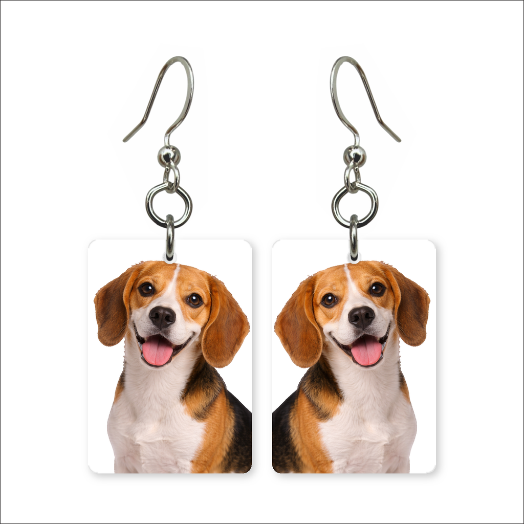 Beagle Smile Earrings