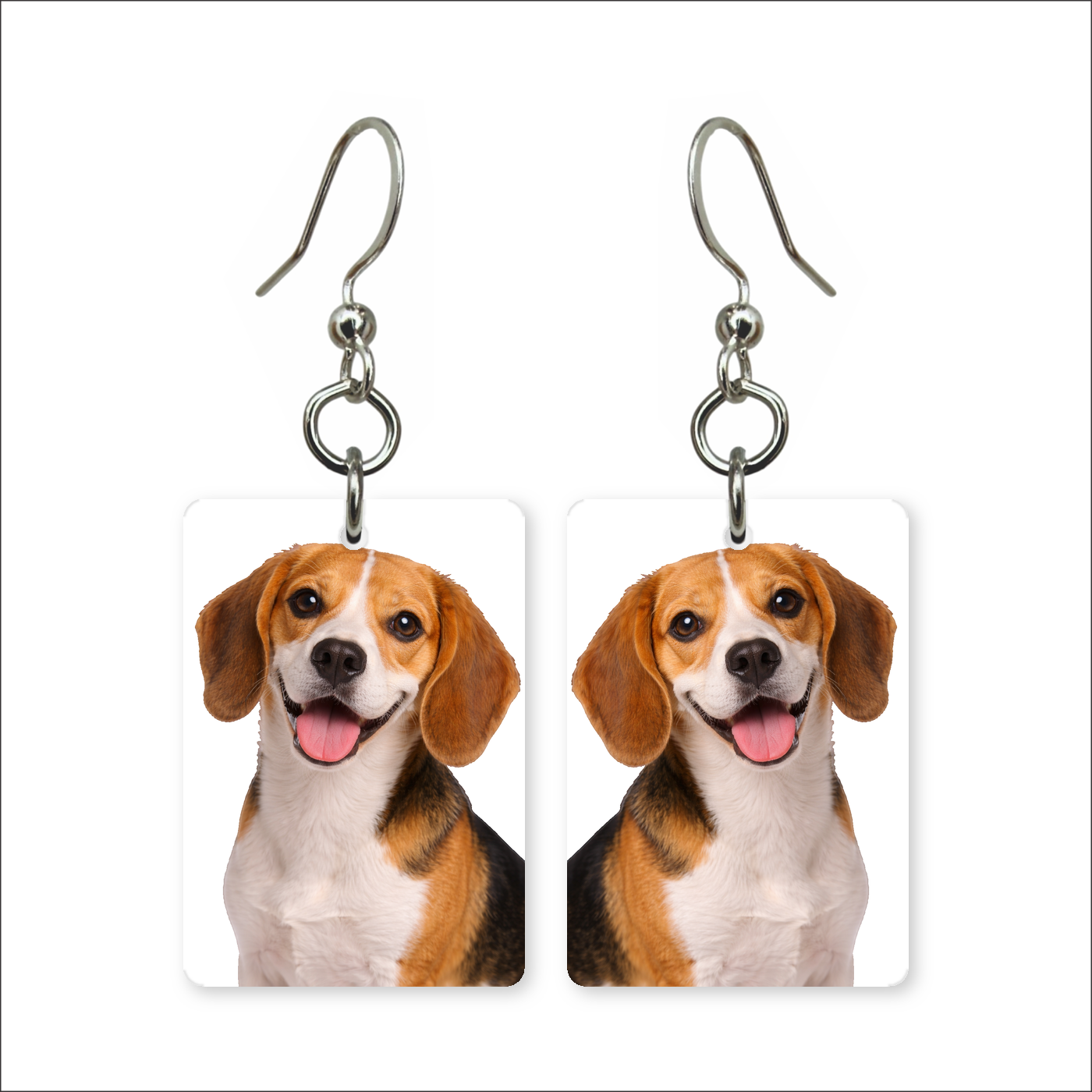 Beagle Smile Earrings