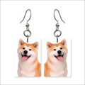 Shiba Inu Smile Earrings