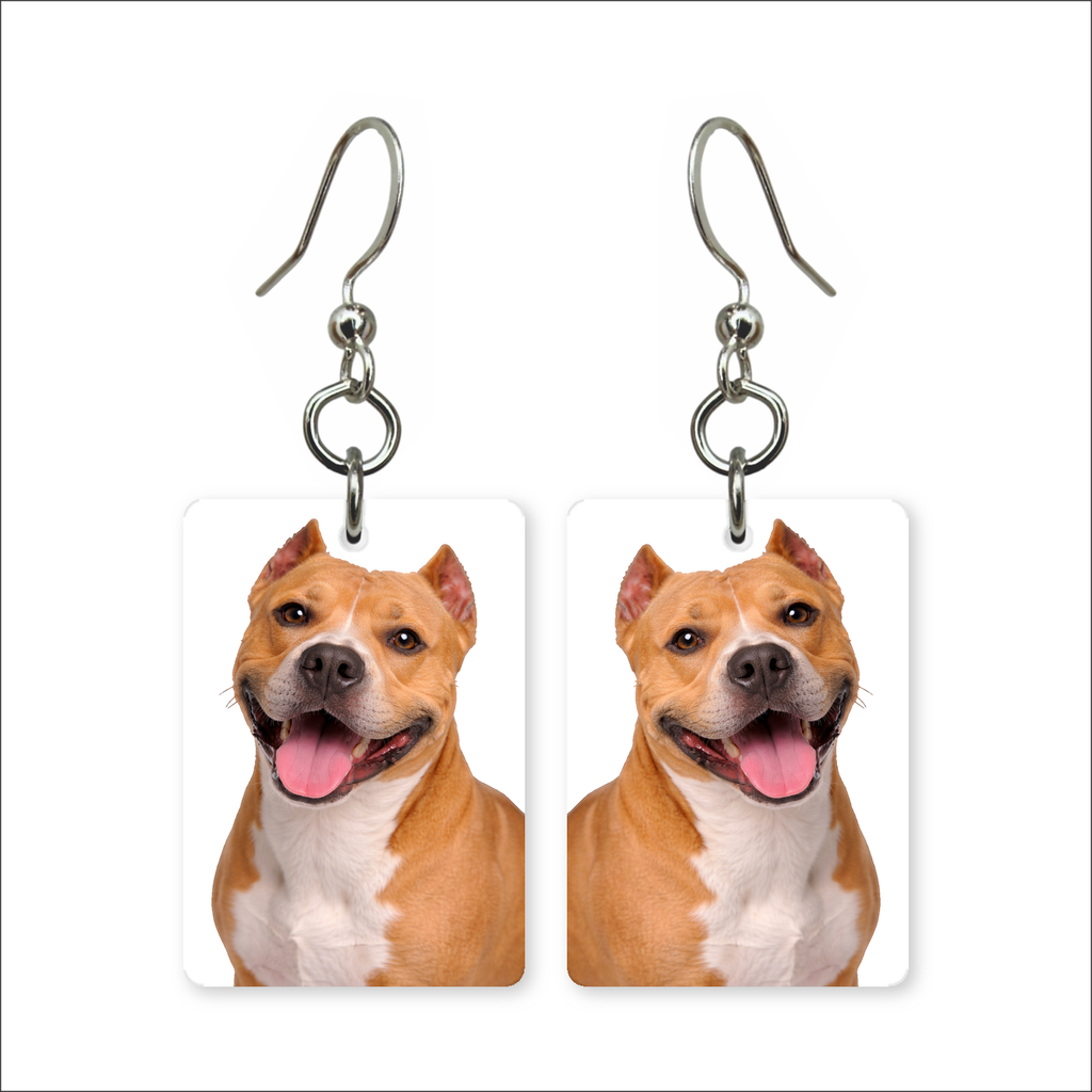 Staffordshire Terrier Earrings