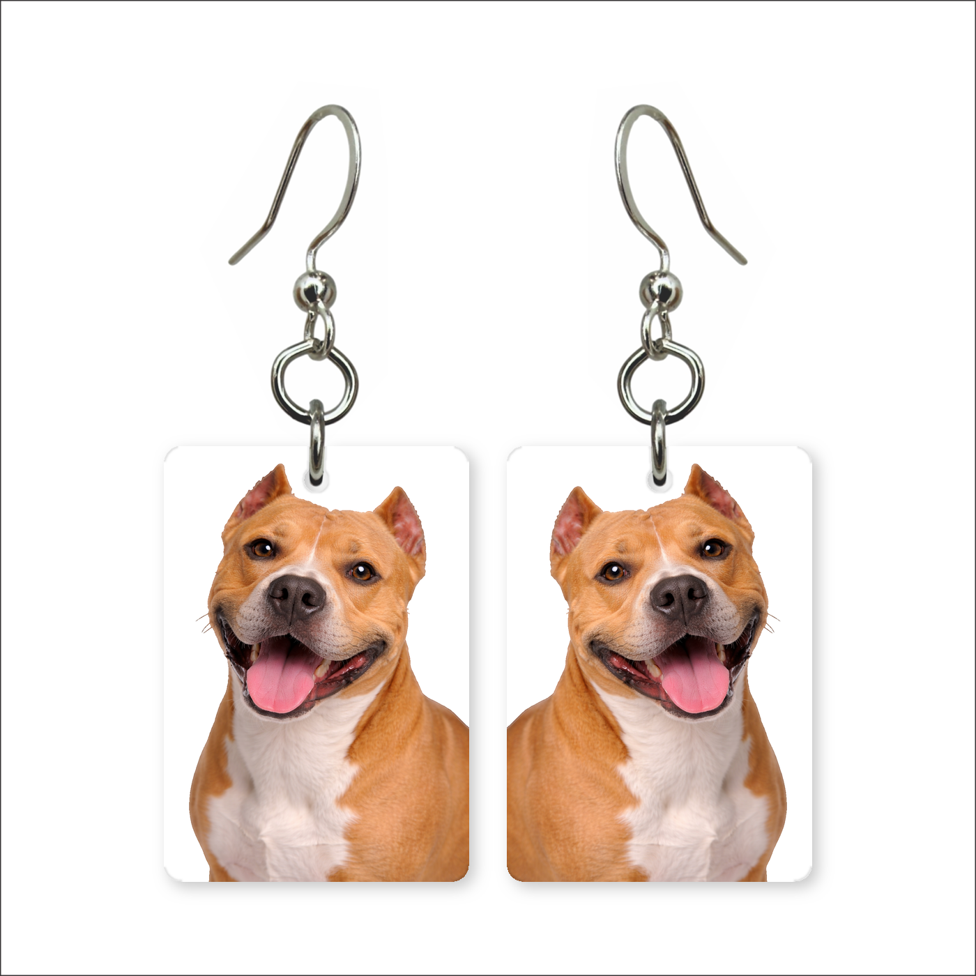 Staffordshire Terrier Earrings