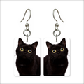 Black Cat Earrings