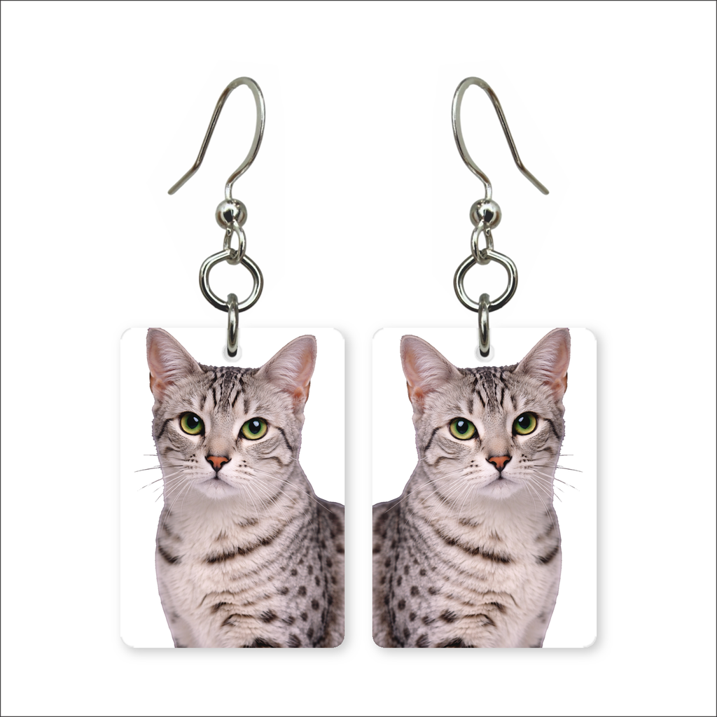 Egyptian Mau Earrings