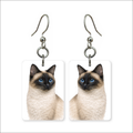 Siamese Cat Earrings