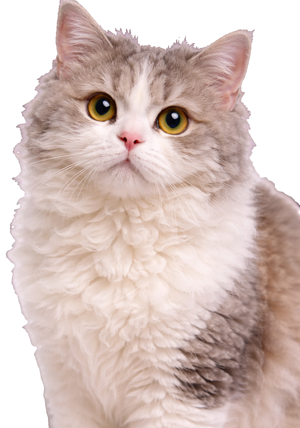 Highland Fold Cat Earrings