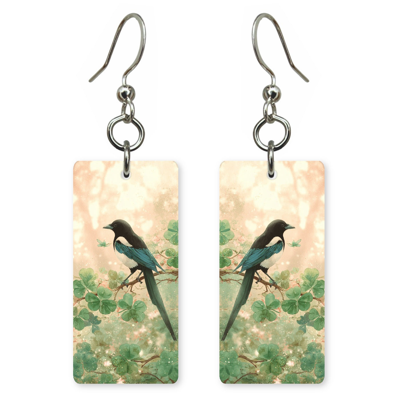 Magpie Blossom Branch Earrings | FW137