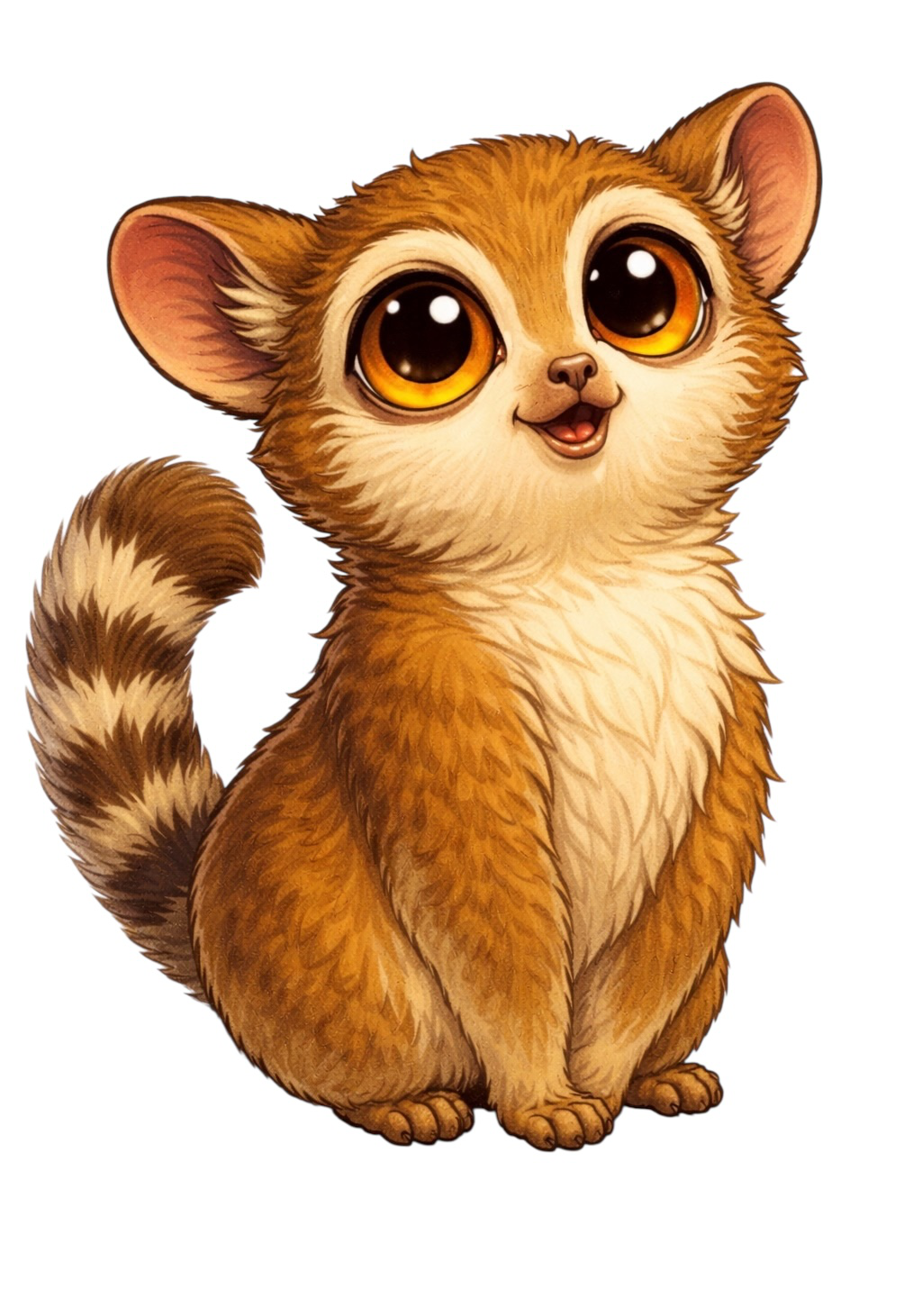 Baby Lemur Earrings