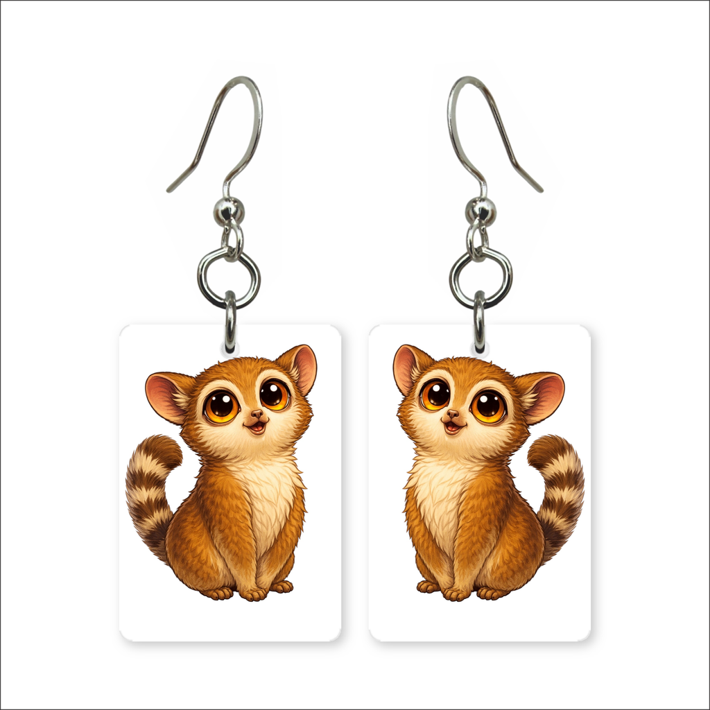 Baby Lemur Earrings