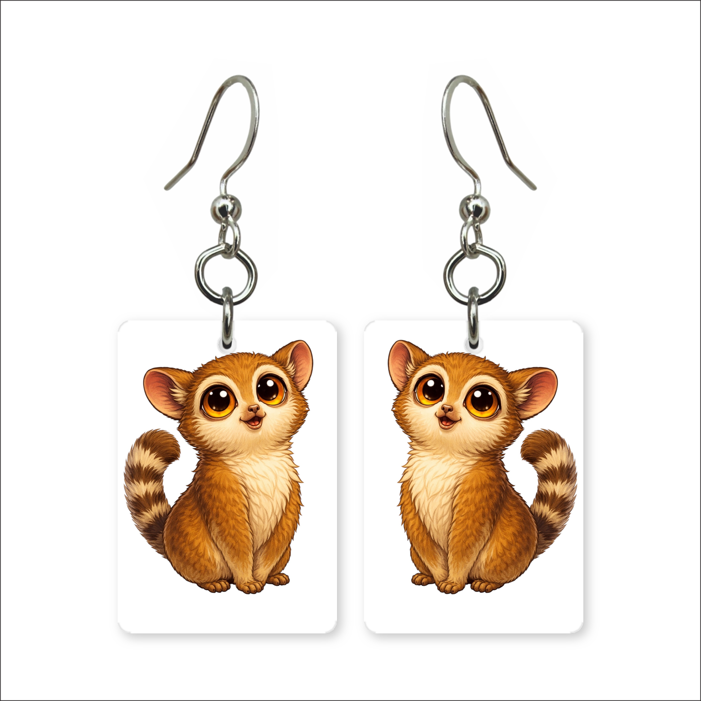 Baby Lemur Earrings