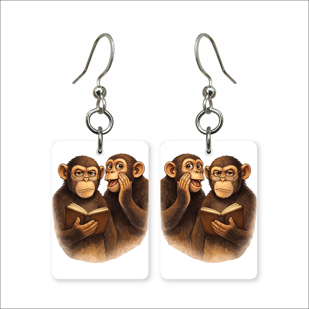 Chatty Chimps Earrings