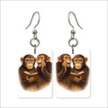 Chatty Chimps Earrings