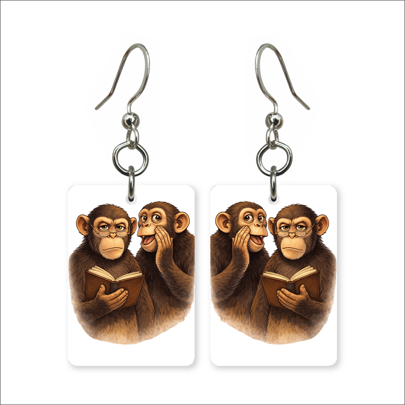 Chatty Chimps Earrings