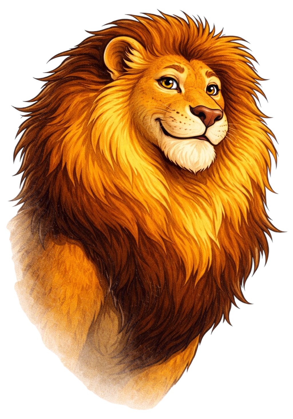 Cartoon Lion Earrings