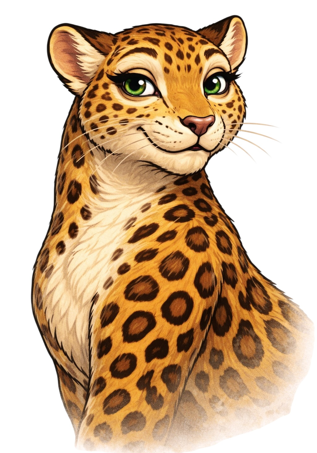 Spotted Leopard Earrings