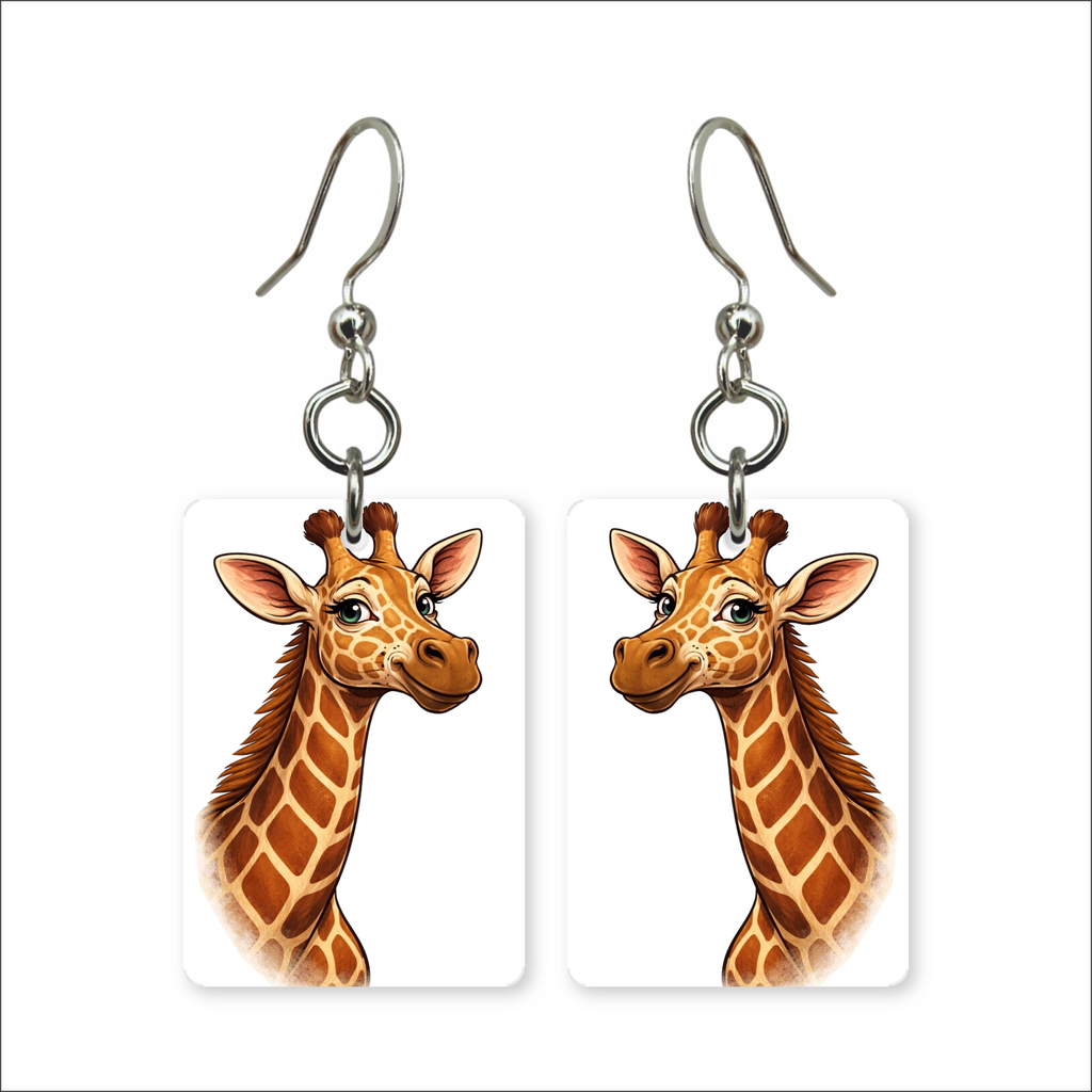 Cheerful Giraffe Earrings