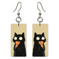 Pizza Cat Earrings | FW142
