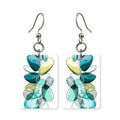 Sea Glass Mosaic Earrings | FW14D