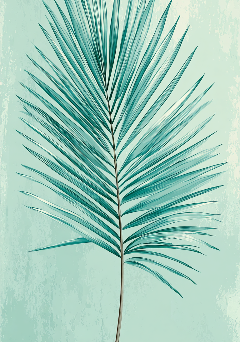 Palm Frond Earrings | FW14E