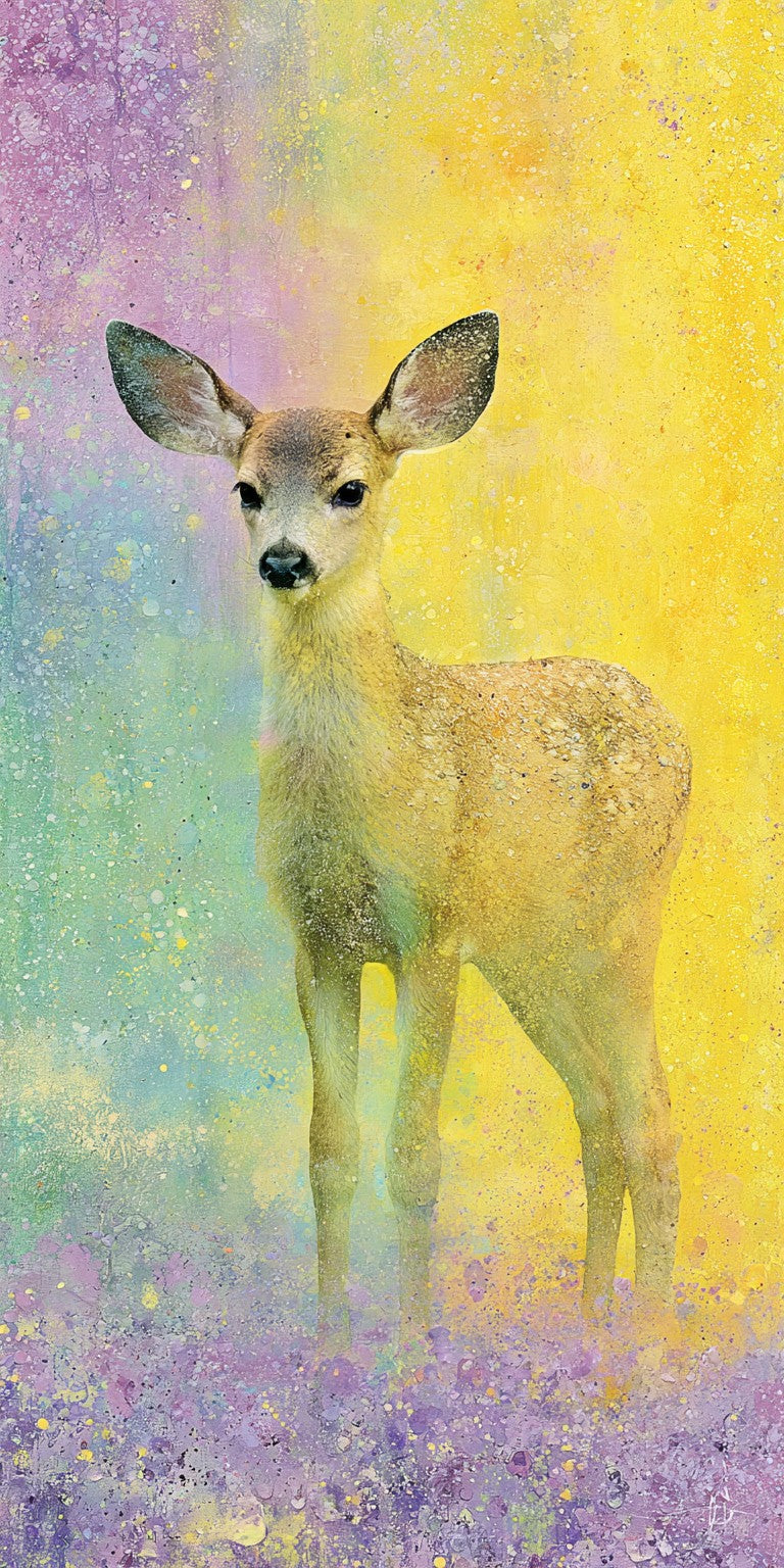 Golden Fawn Earrings | FW152