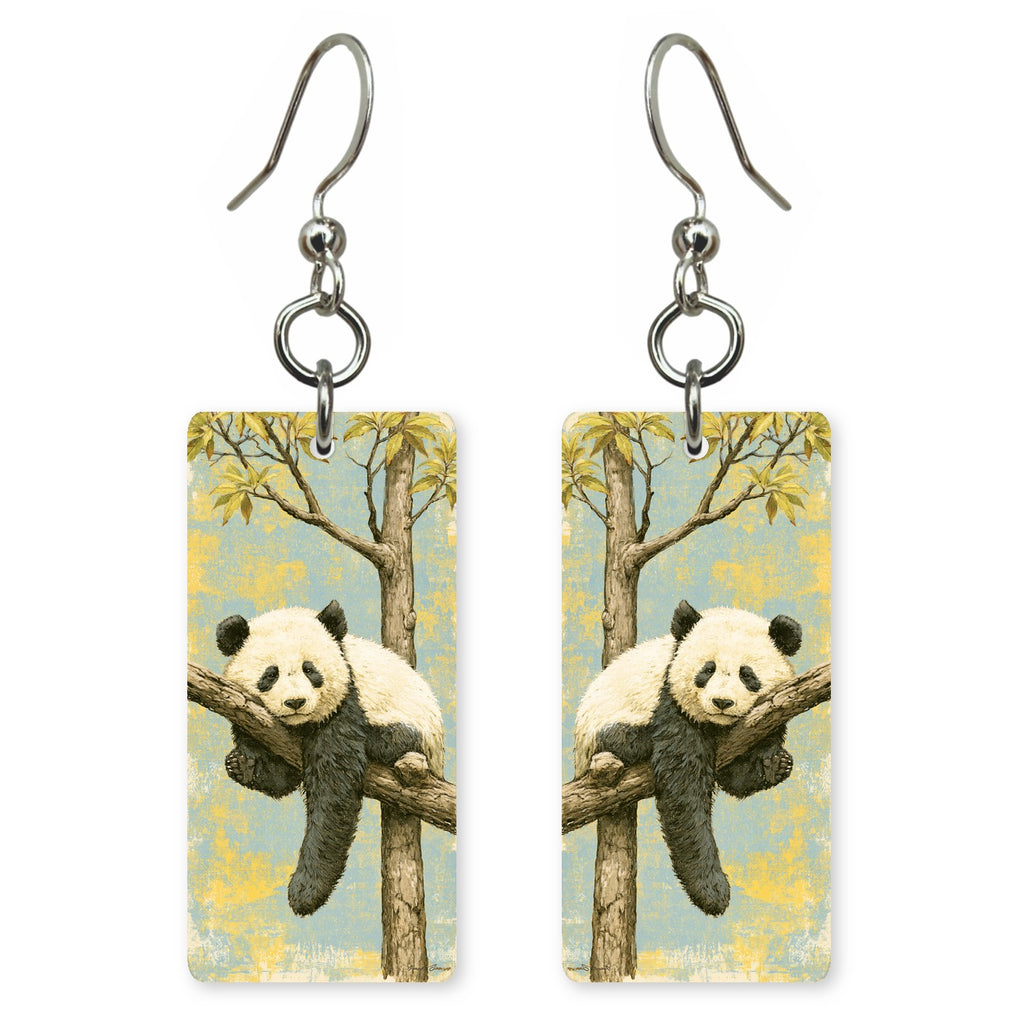 Panda Climb Earrings | FW156