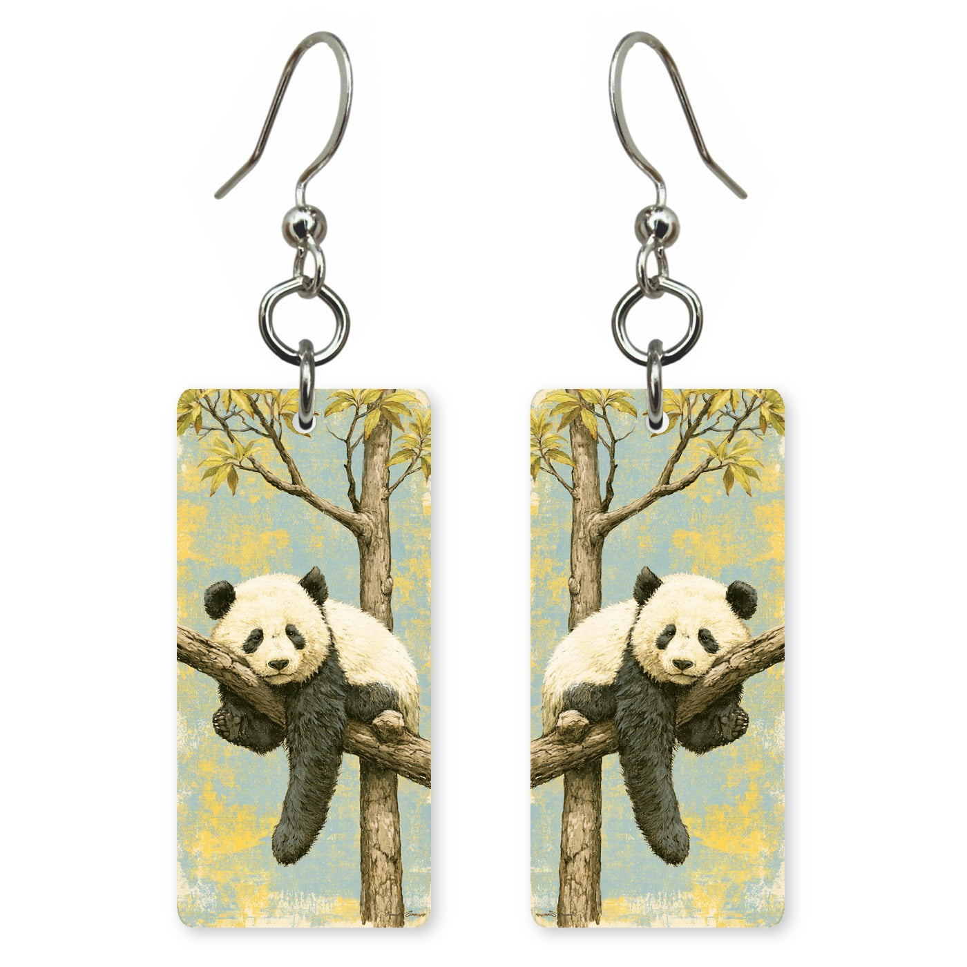 Panda Climb Earrings | FW156