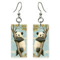 Panda Tree Hug Earrings | FW157