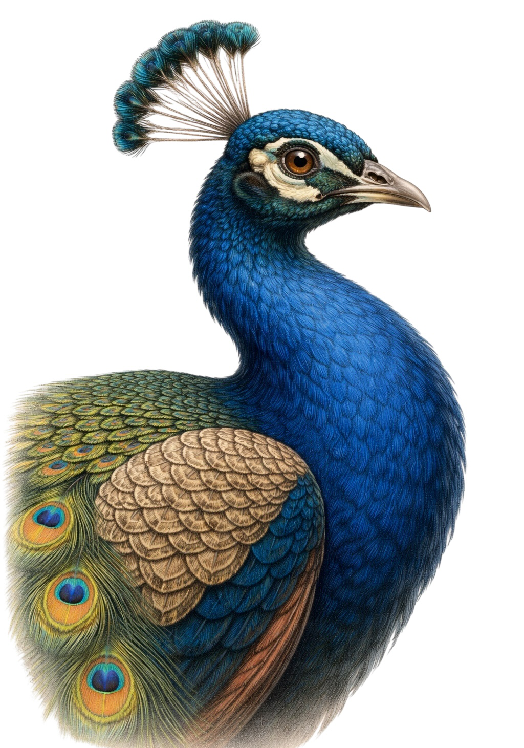 Royal Peacock Earrings