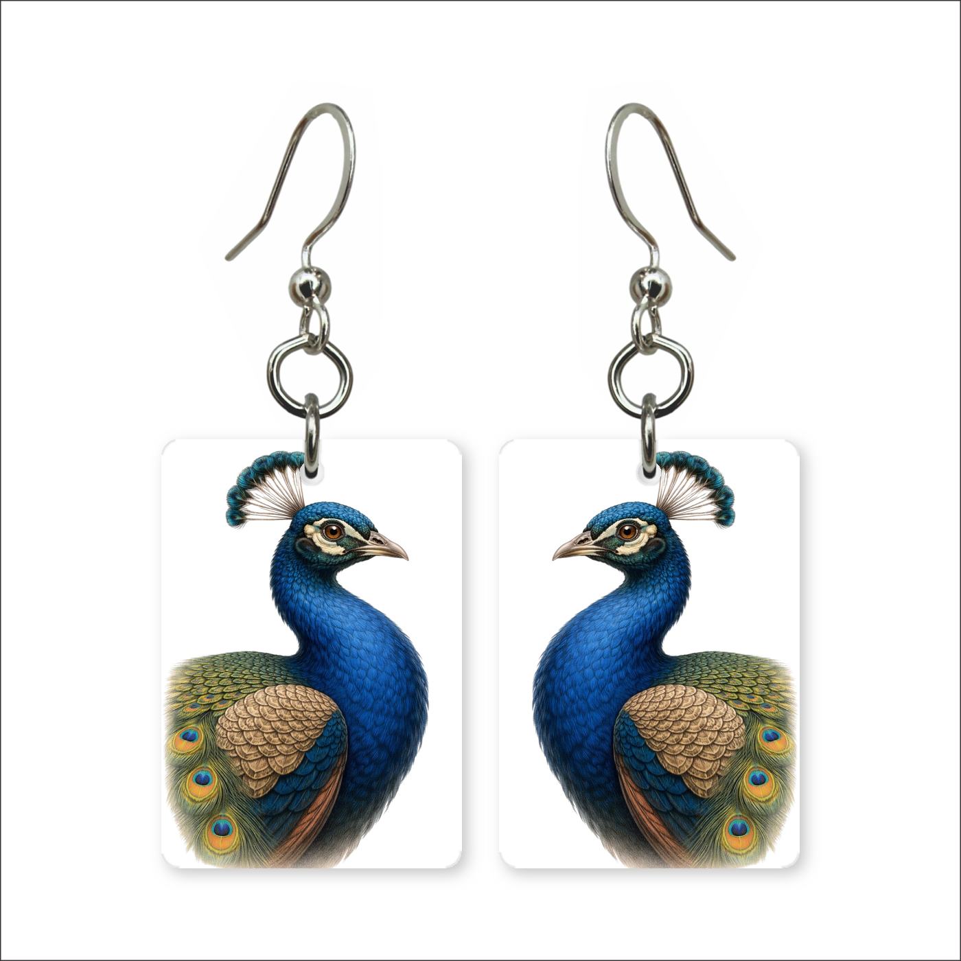Royal Peacock Earrings