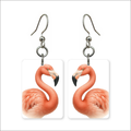 Pink Flamingo Earrings