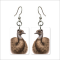 Outback Emu Earrings
