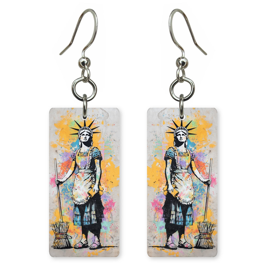 Street Art Liberty Earrings | FW160