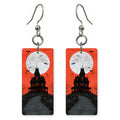 Haunted House Moon Earrings | FW161