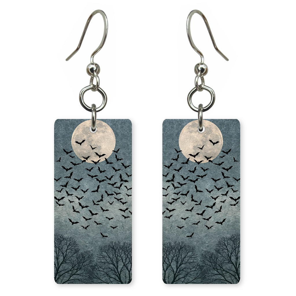 Bat Moon Night Earrings | FW162
