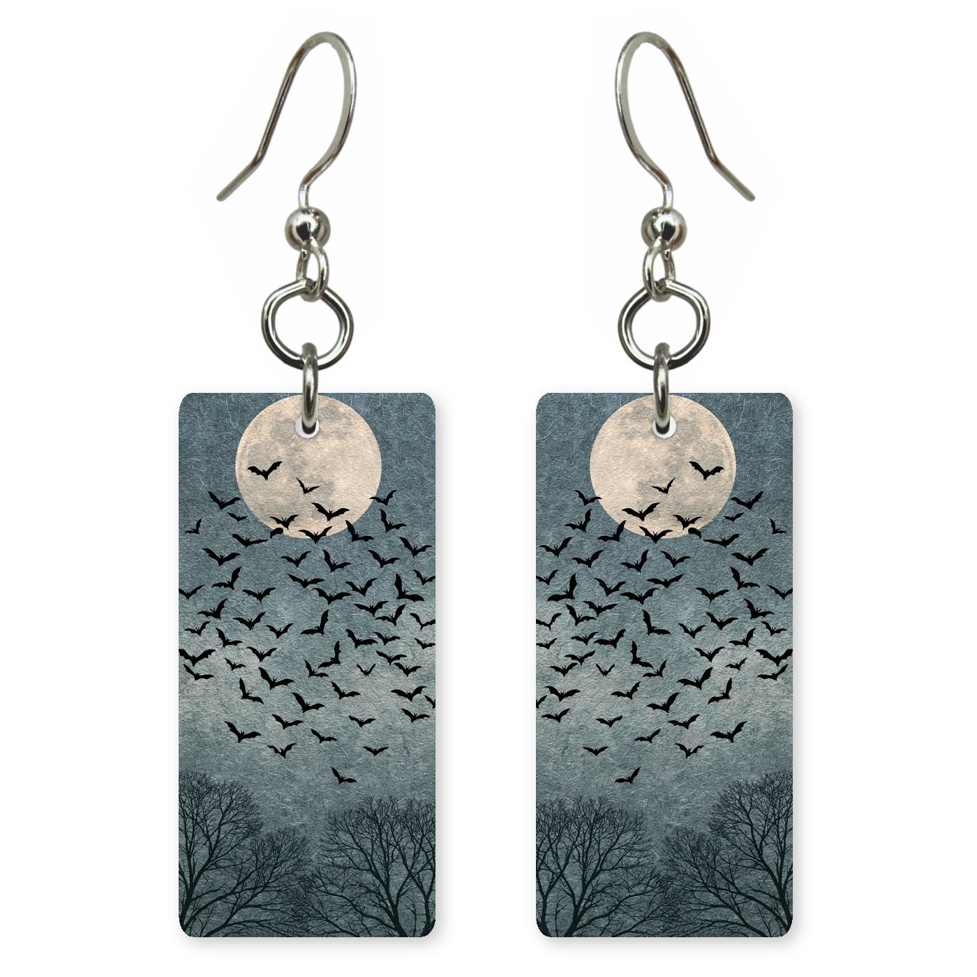Bat Moon Night Earrings | FW162