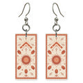 Terracotta Medallion Earrings | FW177